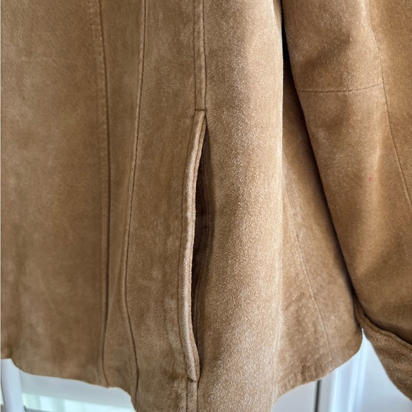 Suede/Leather jacket. XL - Picture 4 of 6